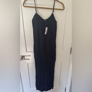 J. Crew Side-Slit Midi Dress